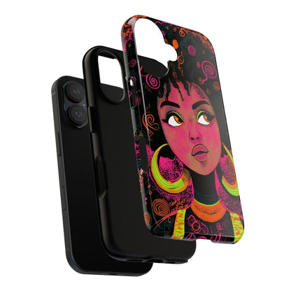 Afro Doodles Phone Cover - The Trini Gee