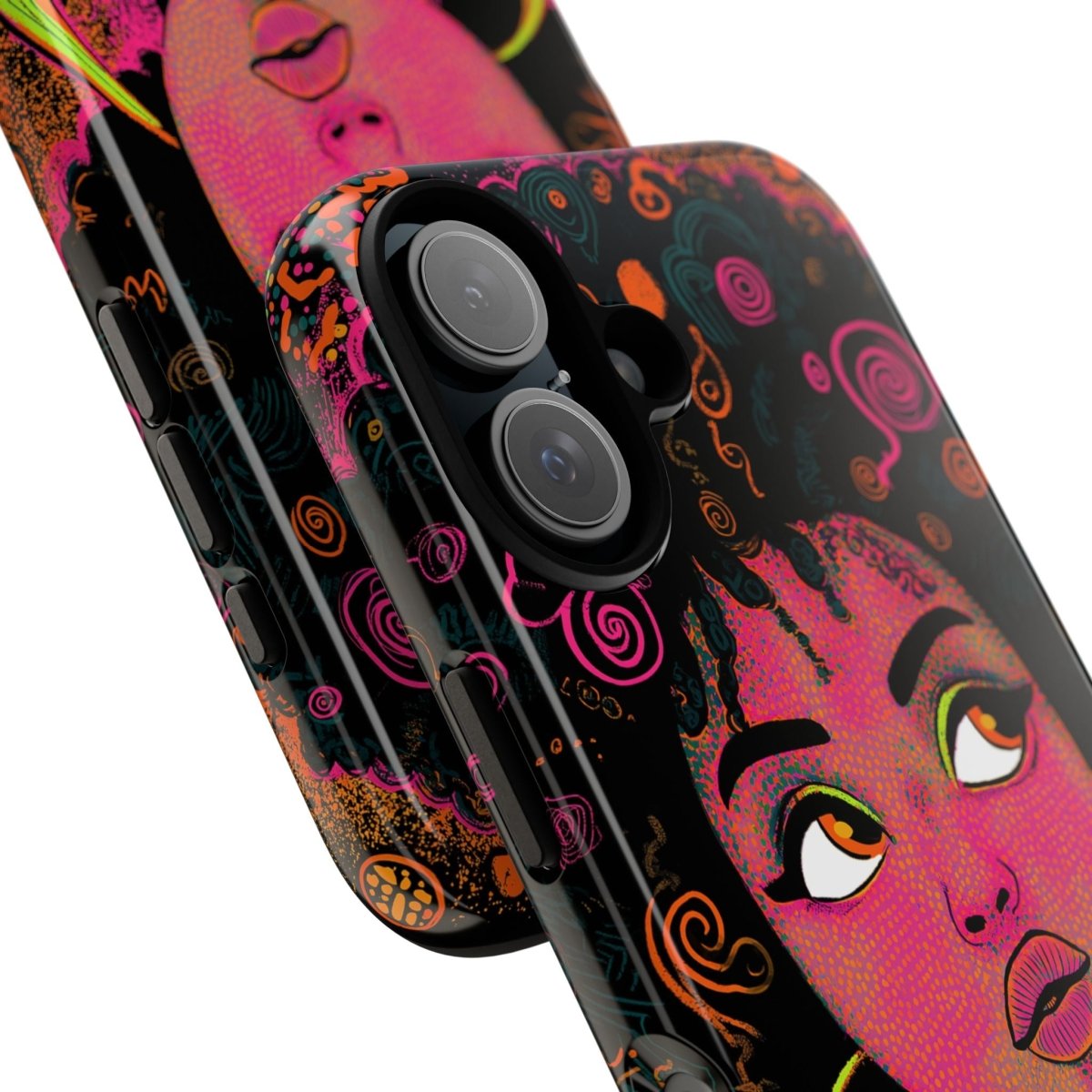 Afro Doodles Phone Cover - The Trini Gee