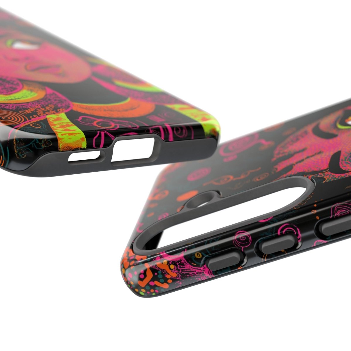 Afro Doodles Phone Cover - The Trini Gee