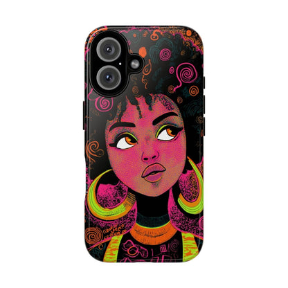 Afro Doodles Phone Cover - The Trini Gee