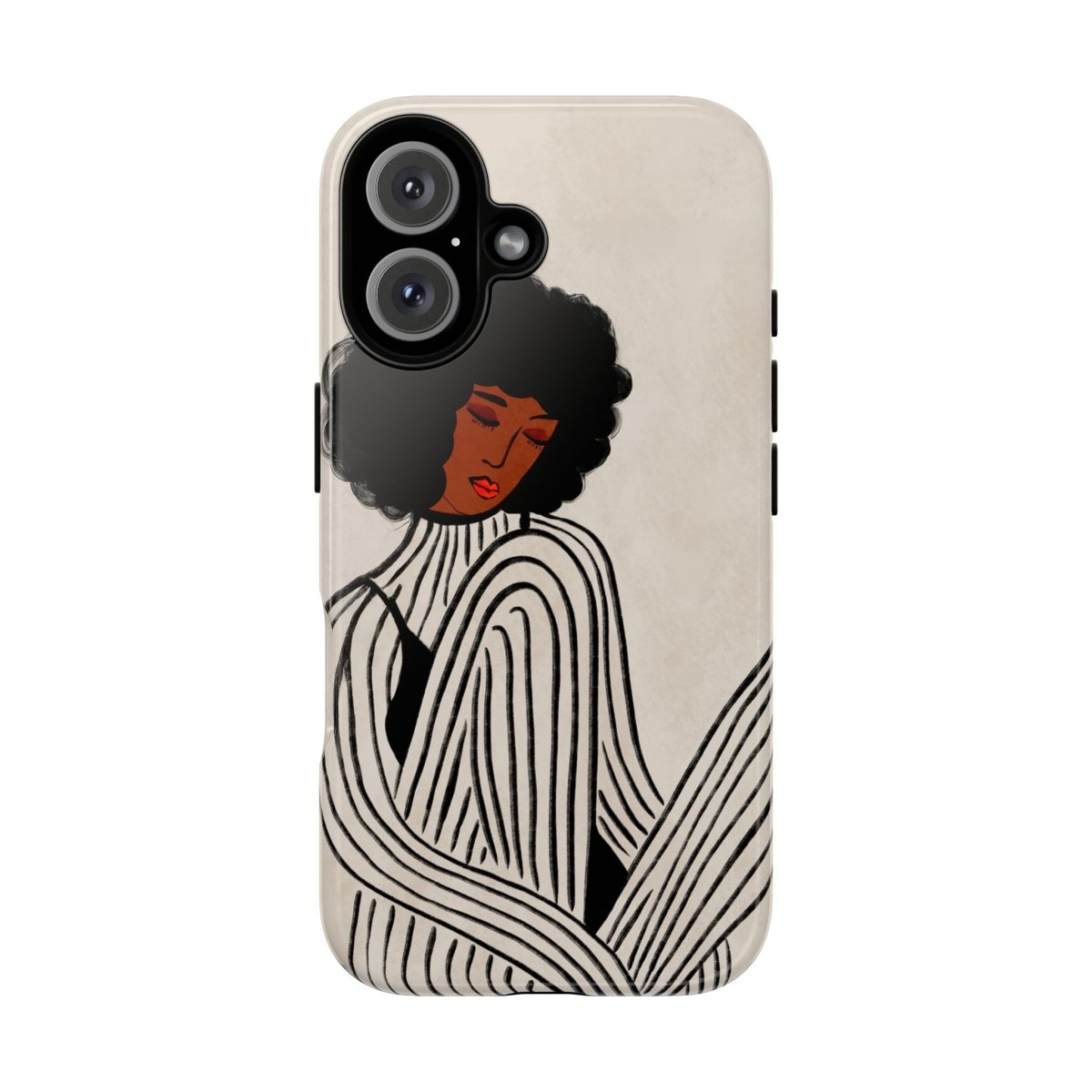 Afro Fashion Lines Phone Case - The Trini Gee