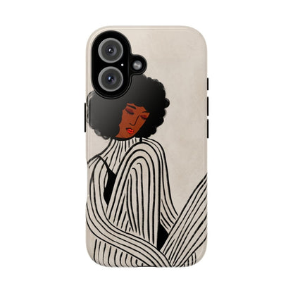 Afro Fashion Lines Phone Case - The Trini Gee