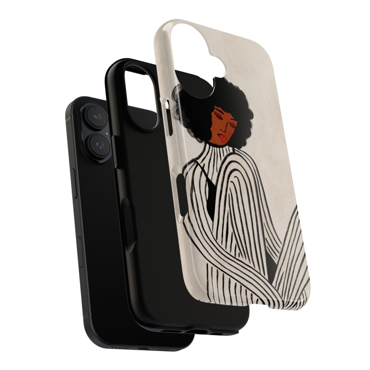 Afro Fashion Lines Phone Case - The Trini Gee