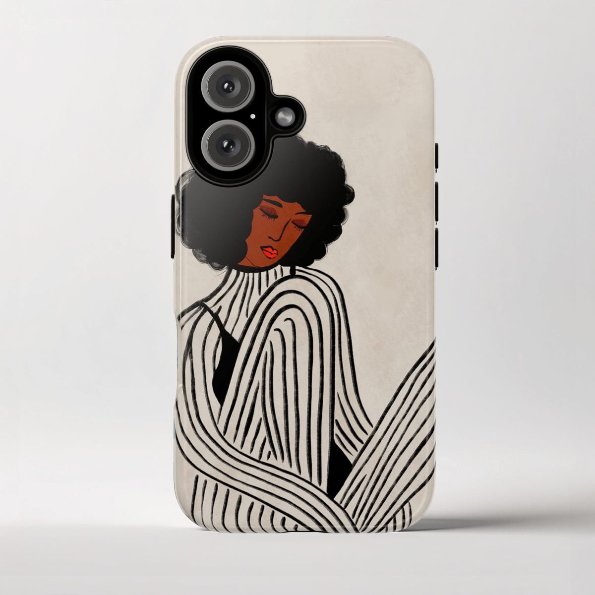 Afro Fashion Lines Phone Case - The Trini Gee