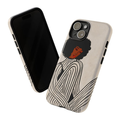 Afro Fashion Lines Phone Case - The Trini Gee
