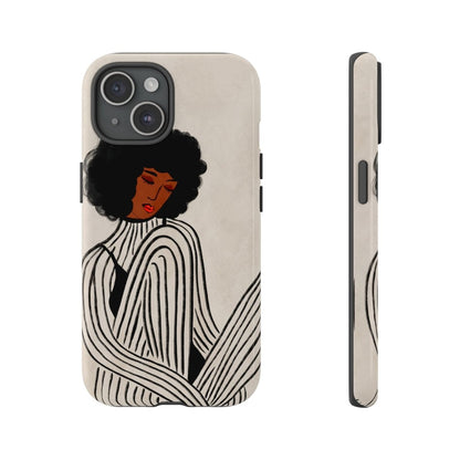 Afro Fashion Lines Phone Case - The Trini Gee