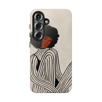 Afro Fashion Lines Phone Case - The Trini Gee