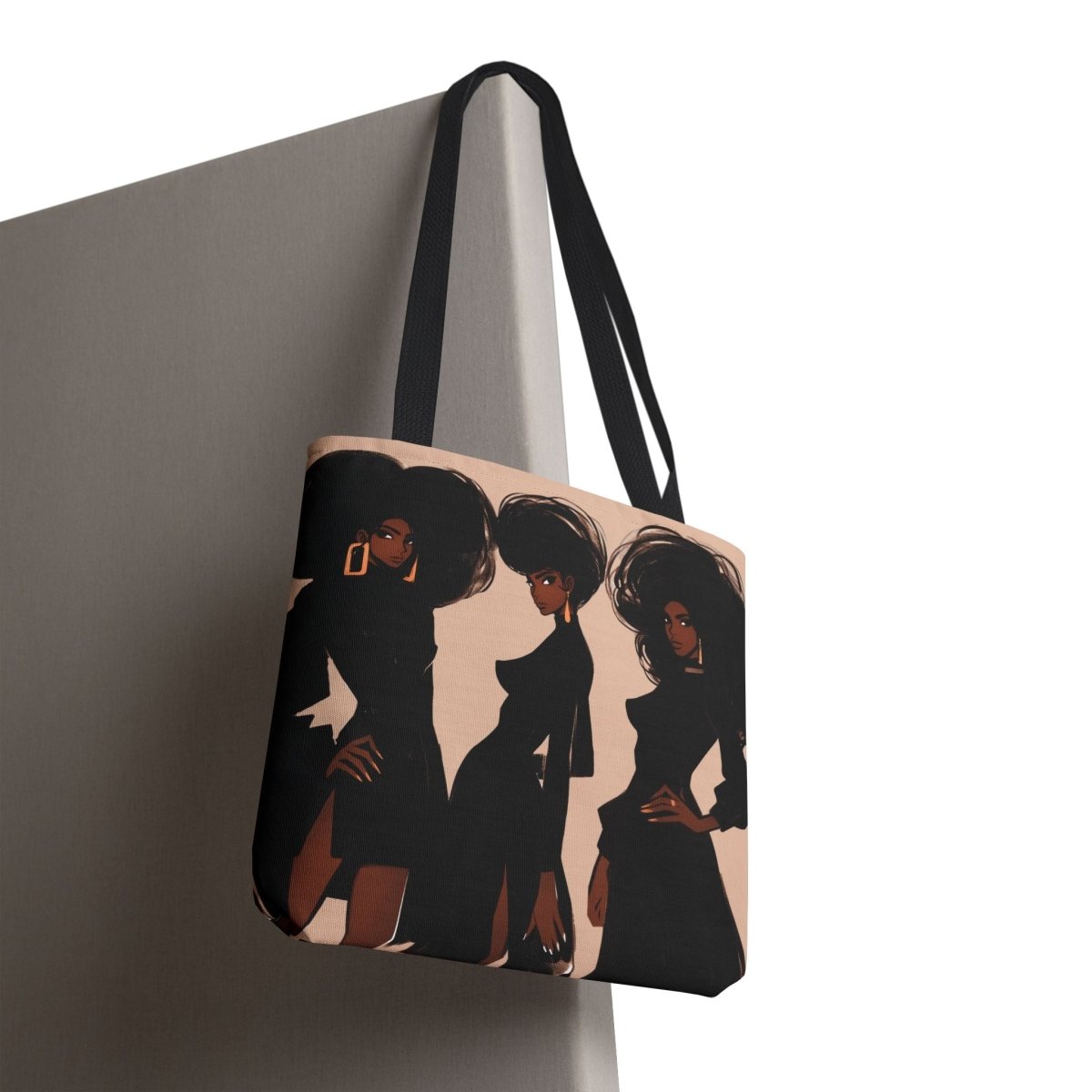 Afro Fashion Tote Bag - Afrocentric Art by The Trini Gee
