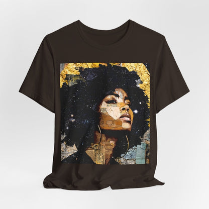 Afro Galaxy Shirt - Afrocentric Art by The Trini Gee