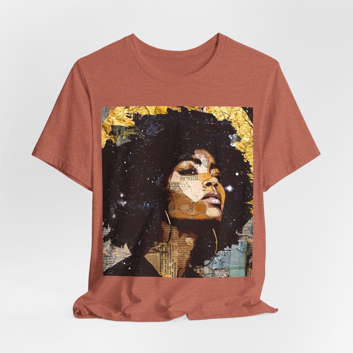 Afro Galaxy Shirt - Afrocentric Art by The Trini Gee