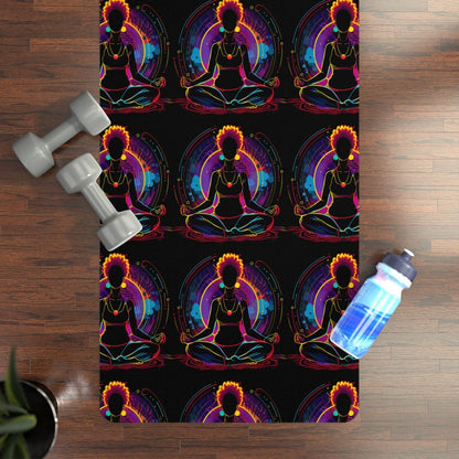 Afro Glow Yoga Mat - The Trini Gee
