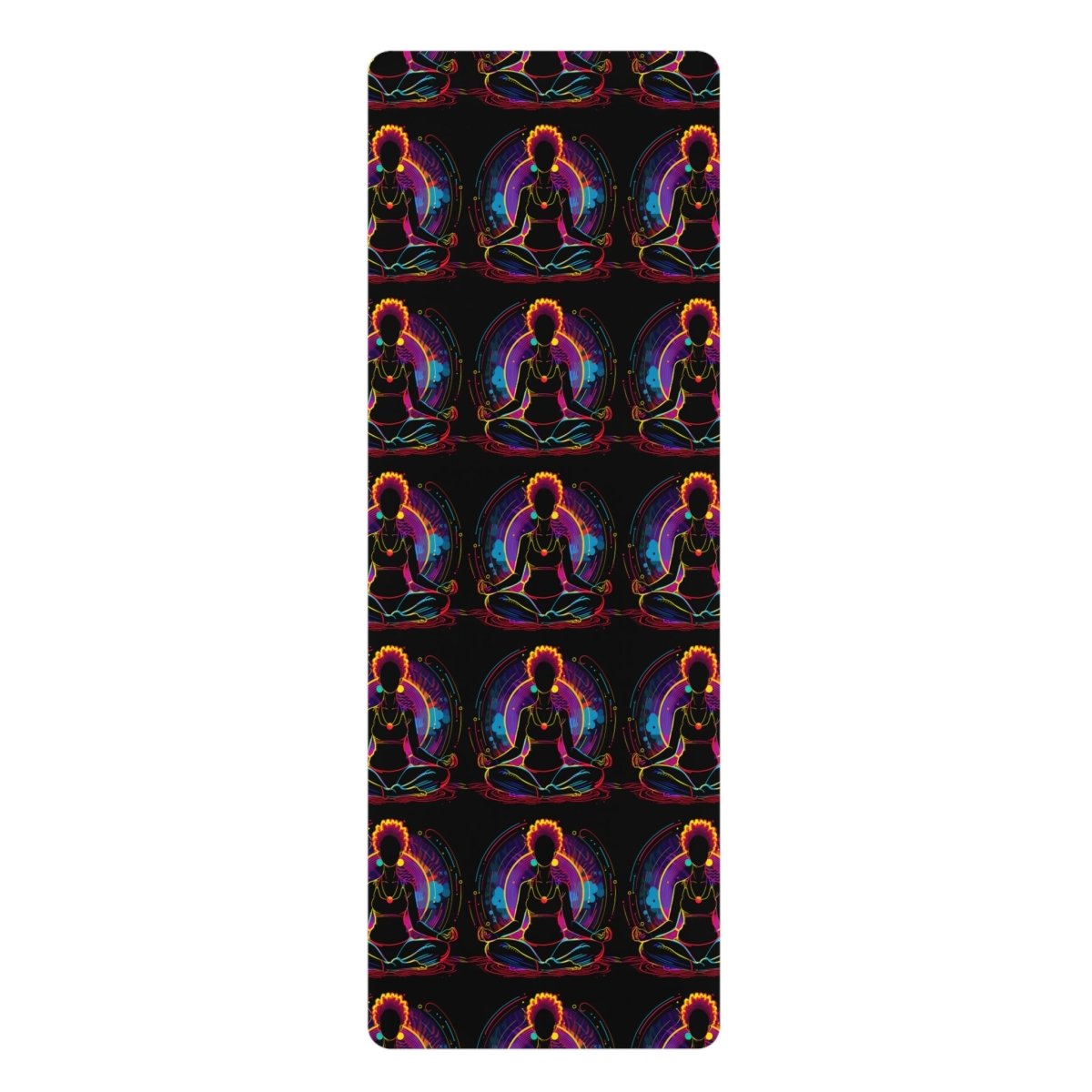 Afro Glow Yoga Mat - The Trini Gee