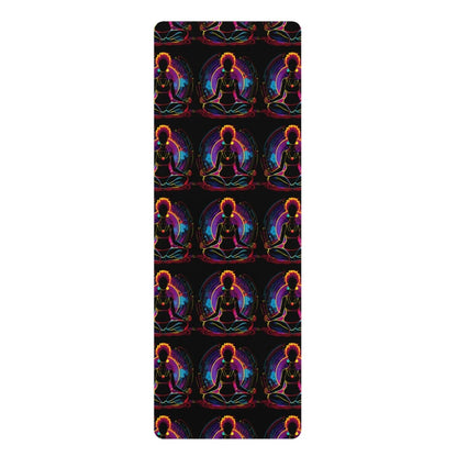 Afro Glow Yoga Mat - The Trini Gee