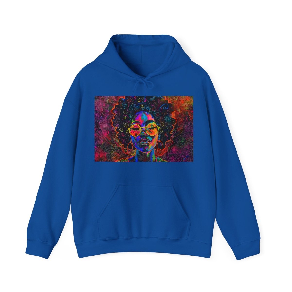 Afro Graffiti Hoodie - The Trini Gee