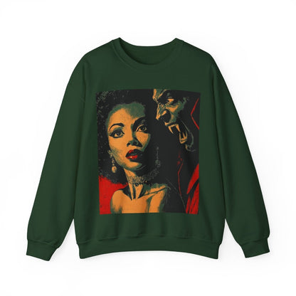 Afro Horror Sweatshirt - Afrocentric Art by The Trini Gee