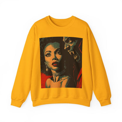Afro Horror Sweatshirt - Afrocentric Art by The Trini Gee