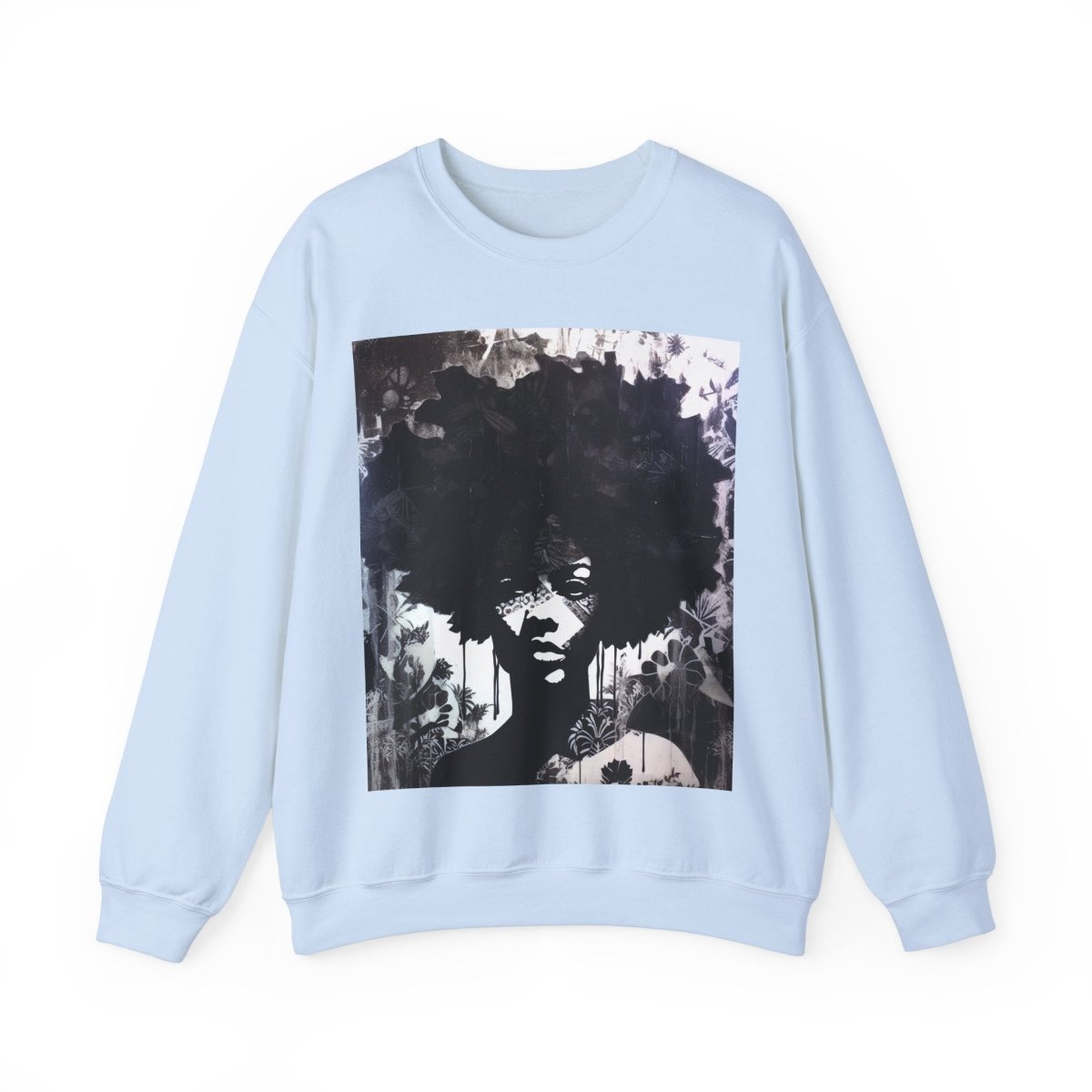 Afro Ink Drip Sweatshirt - The Trini Gee