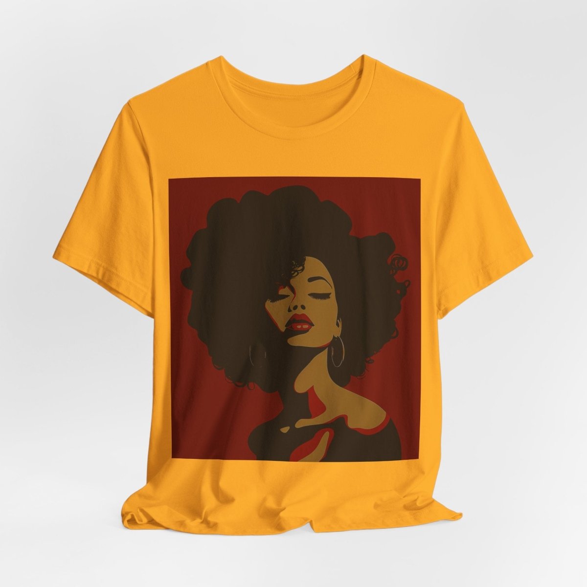 Afro Lady Shirt - The Trini Gee