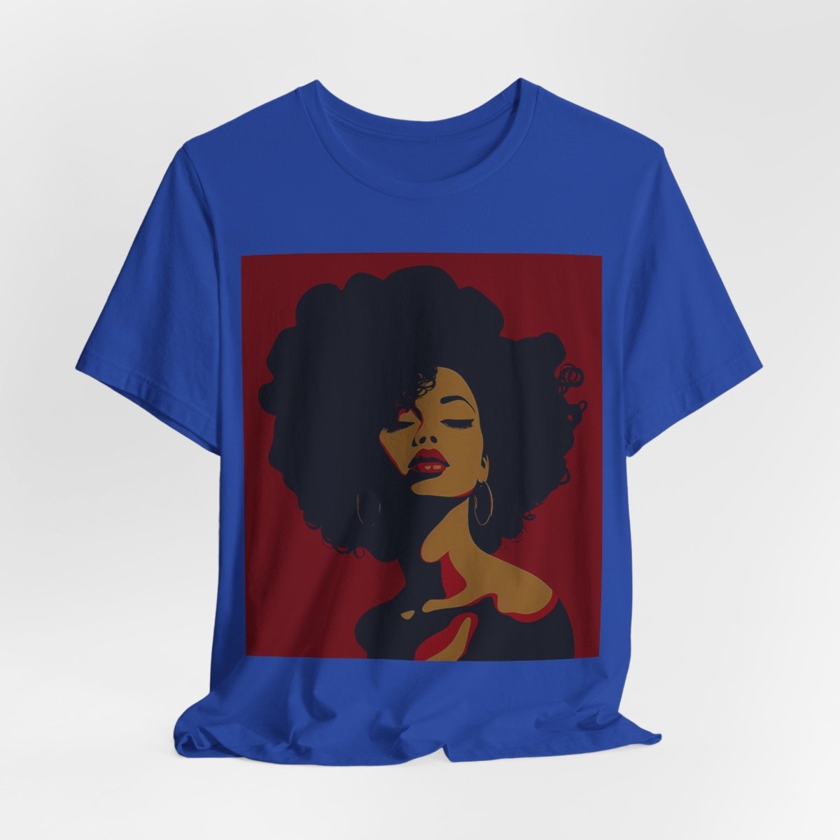 Afro Lady Shirt - The Trini Gee