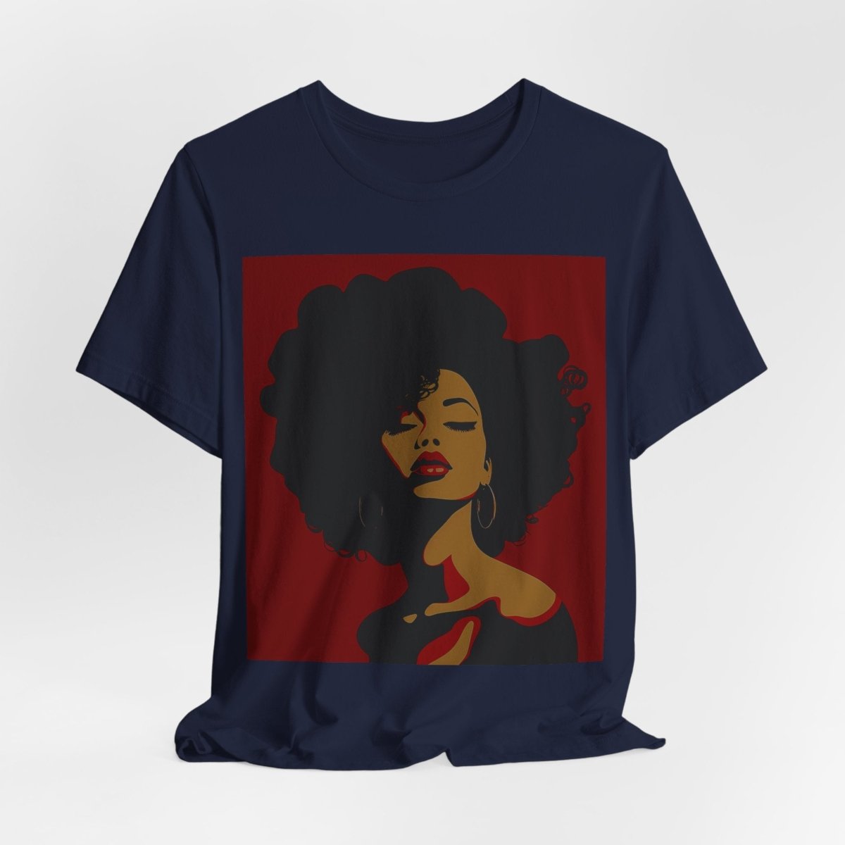 Afro Lady Shirt - The Trini Gee