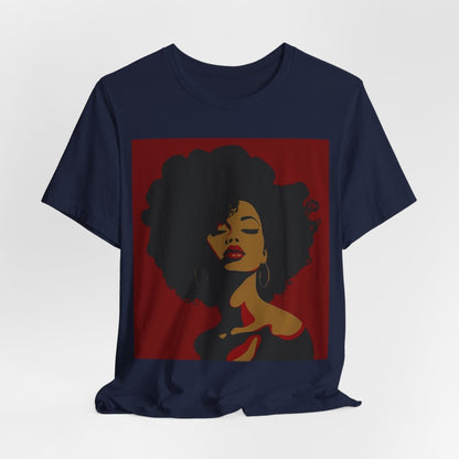 Afro Lady Shirt - The Trini Gee