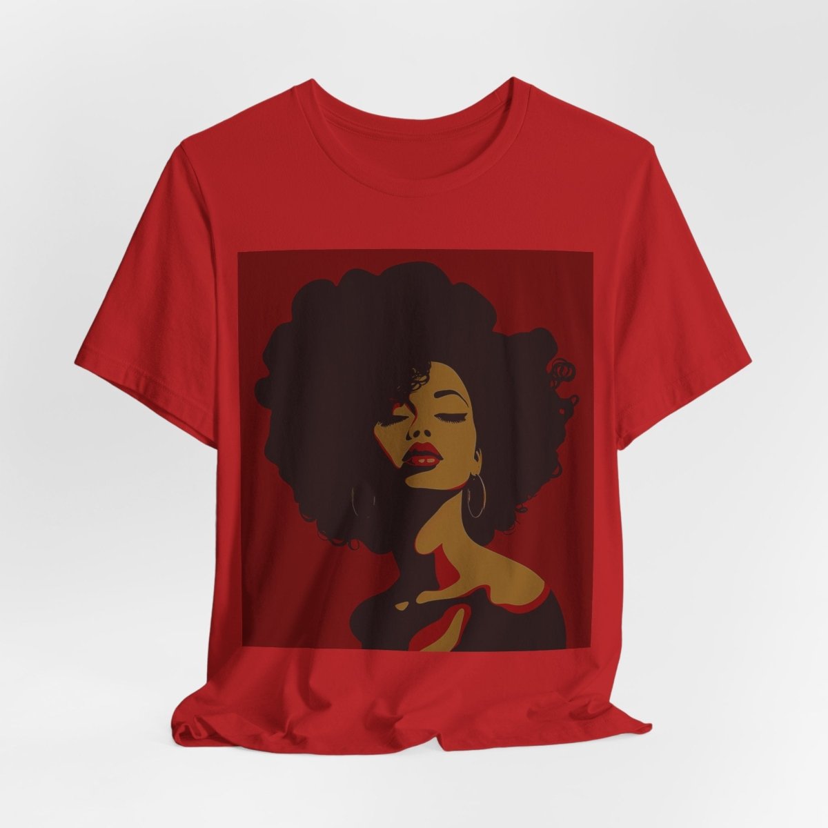 Afro Lady Shirt - The Trini Gee
