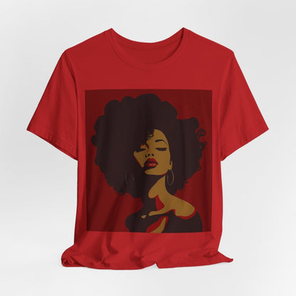Afro Lady Shirt - The Trini Gee