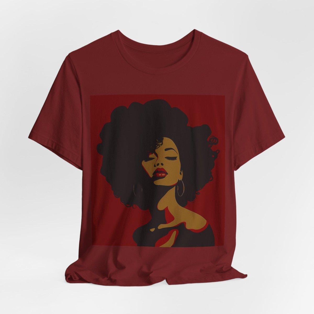 Afro Lady Shirt - The Trini Gee