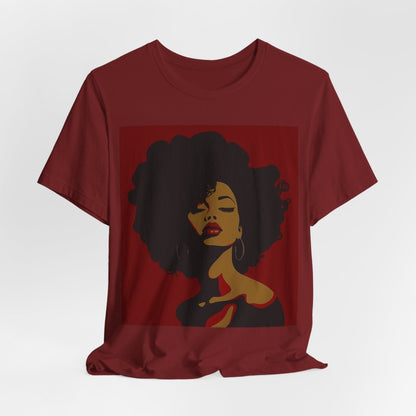 Afro Lady Shirt - The Trini Gee