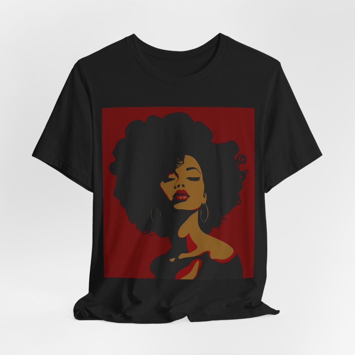 Afro Lady Shirt - The Trini Gee
