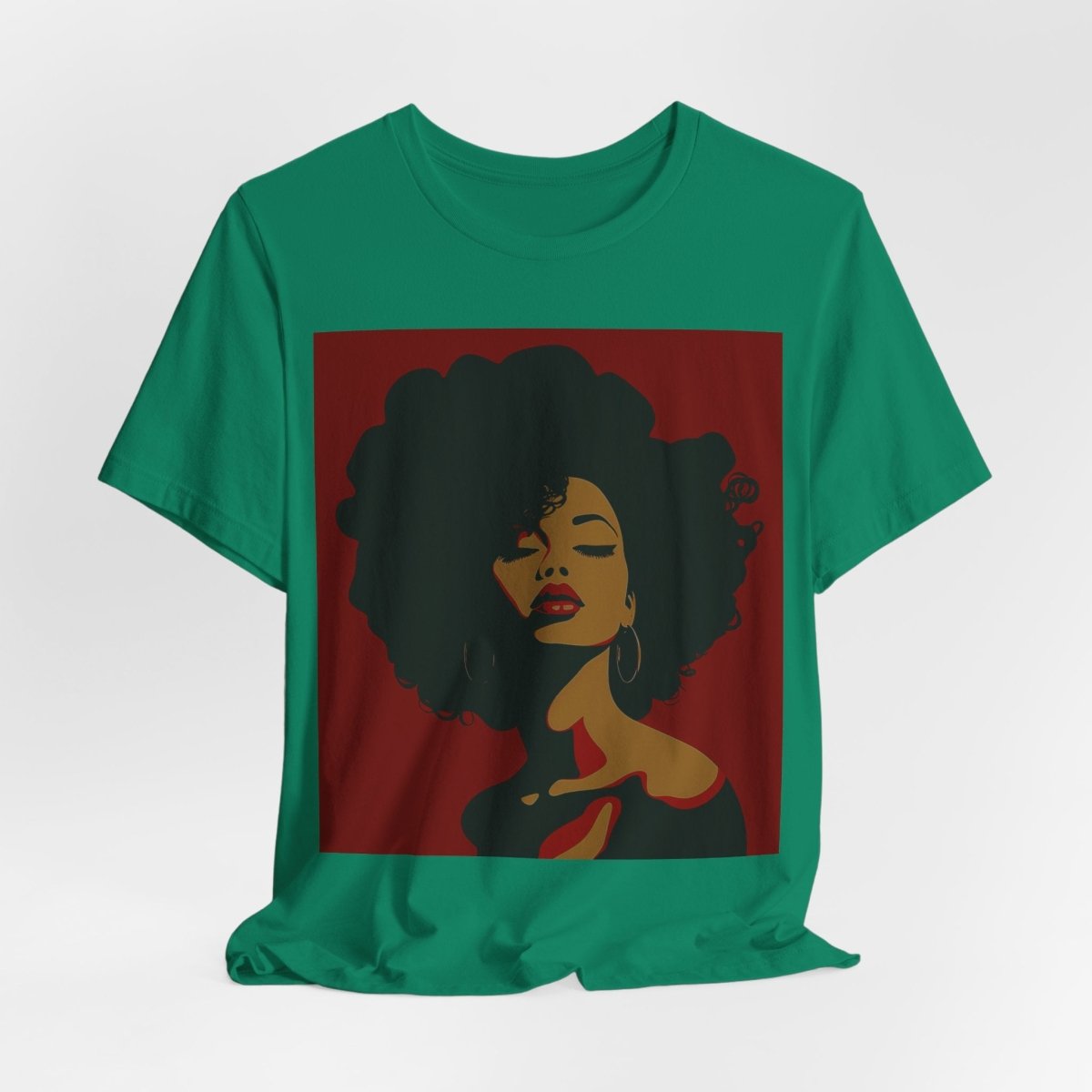 Afro Lady Shirt - The Trini Gee
