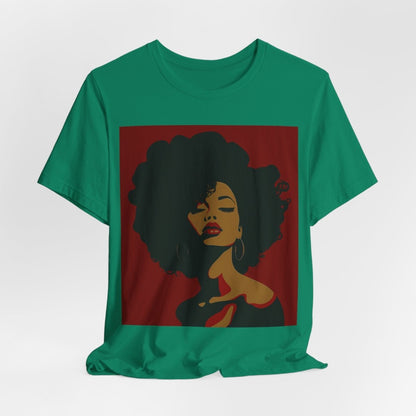 Afro Lady Shirt - The Trini Gee