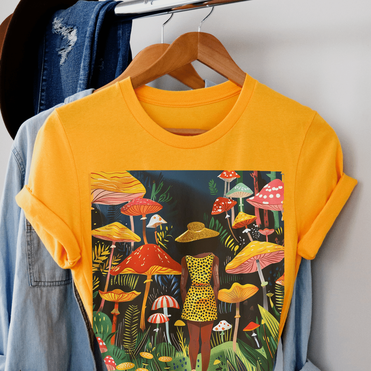 Afro Mushroom Magic Shirt - The Trini Gee