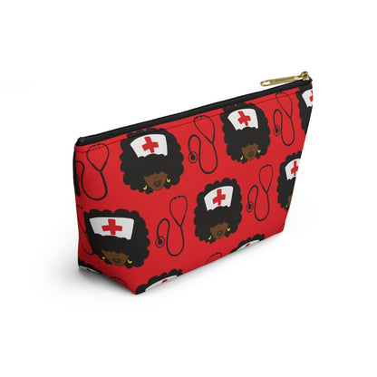 Afro Nurses T - bottom Pouch - Afrocentric Art by The Trini Gee