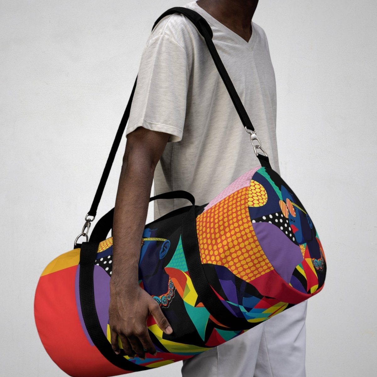 Afro Puffs Duffel Bag - The Trini Gee