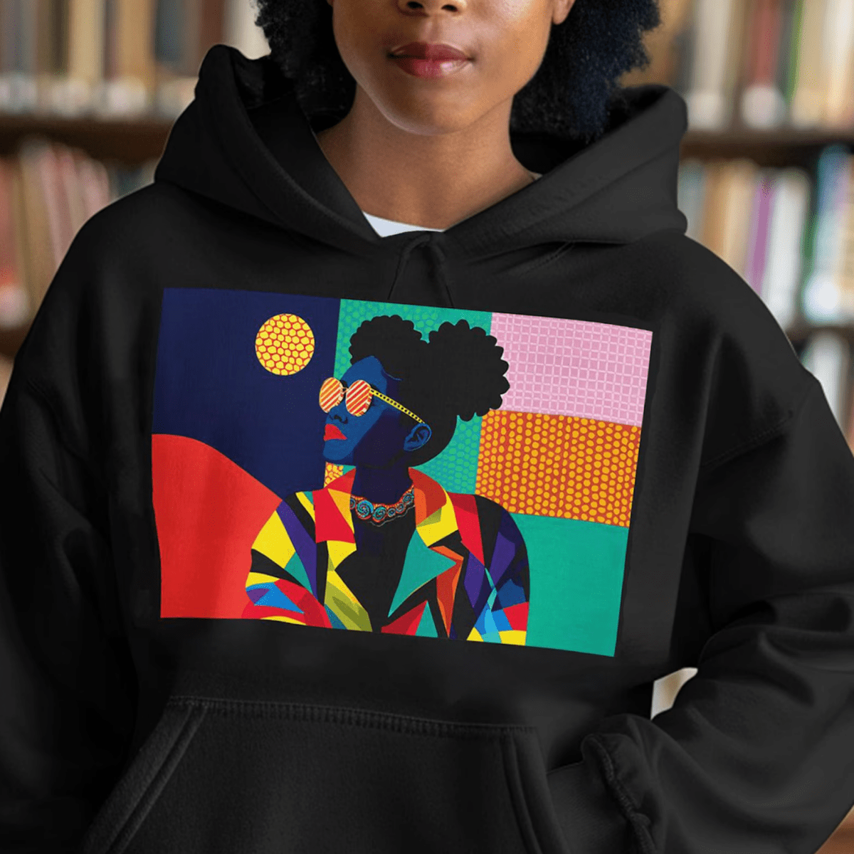 Afro Puffs Hoodie - The Trini Gee