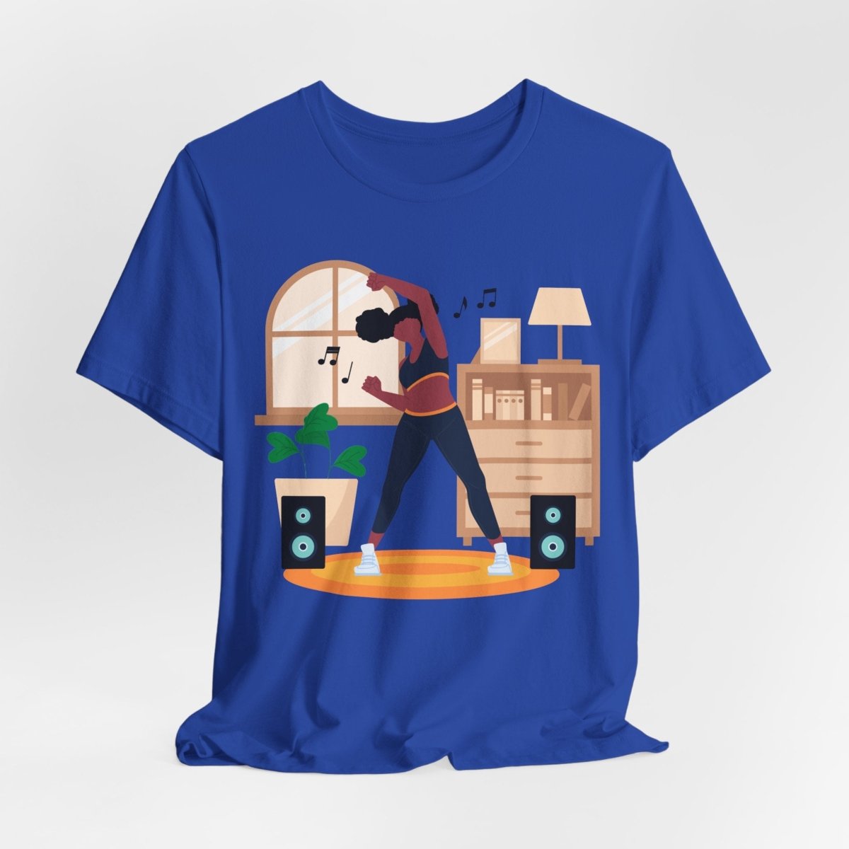 Afro Puffs Workout Shirt - Afrocentric Art by The Trini Gee