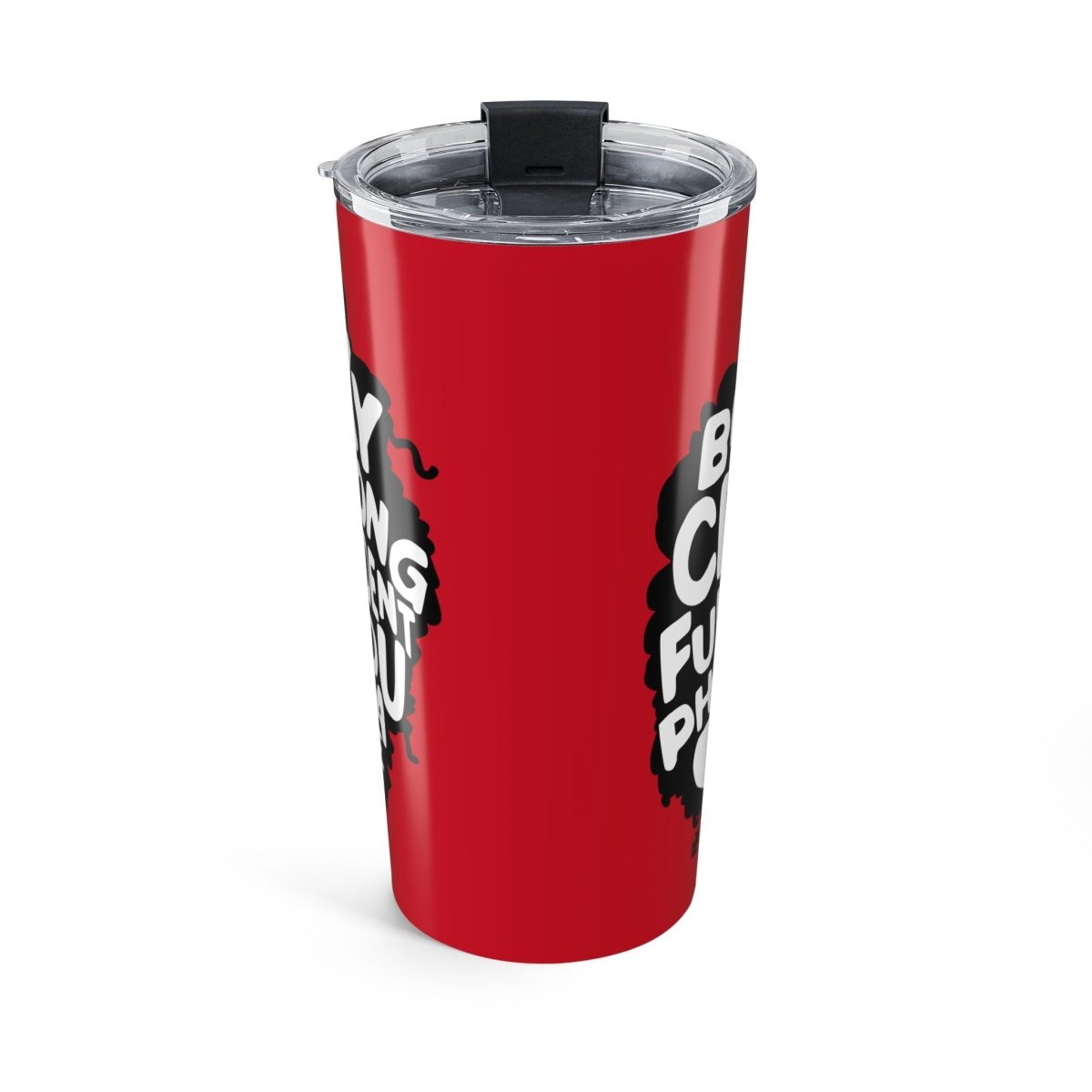 Afro Queen Tumbler - Afrocentric Art by The Trini Gee