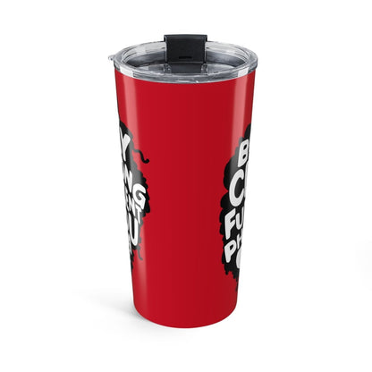 Afro Queen Tumbler - Afrocentric Art by The Trini Gee