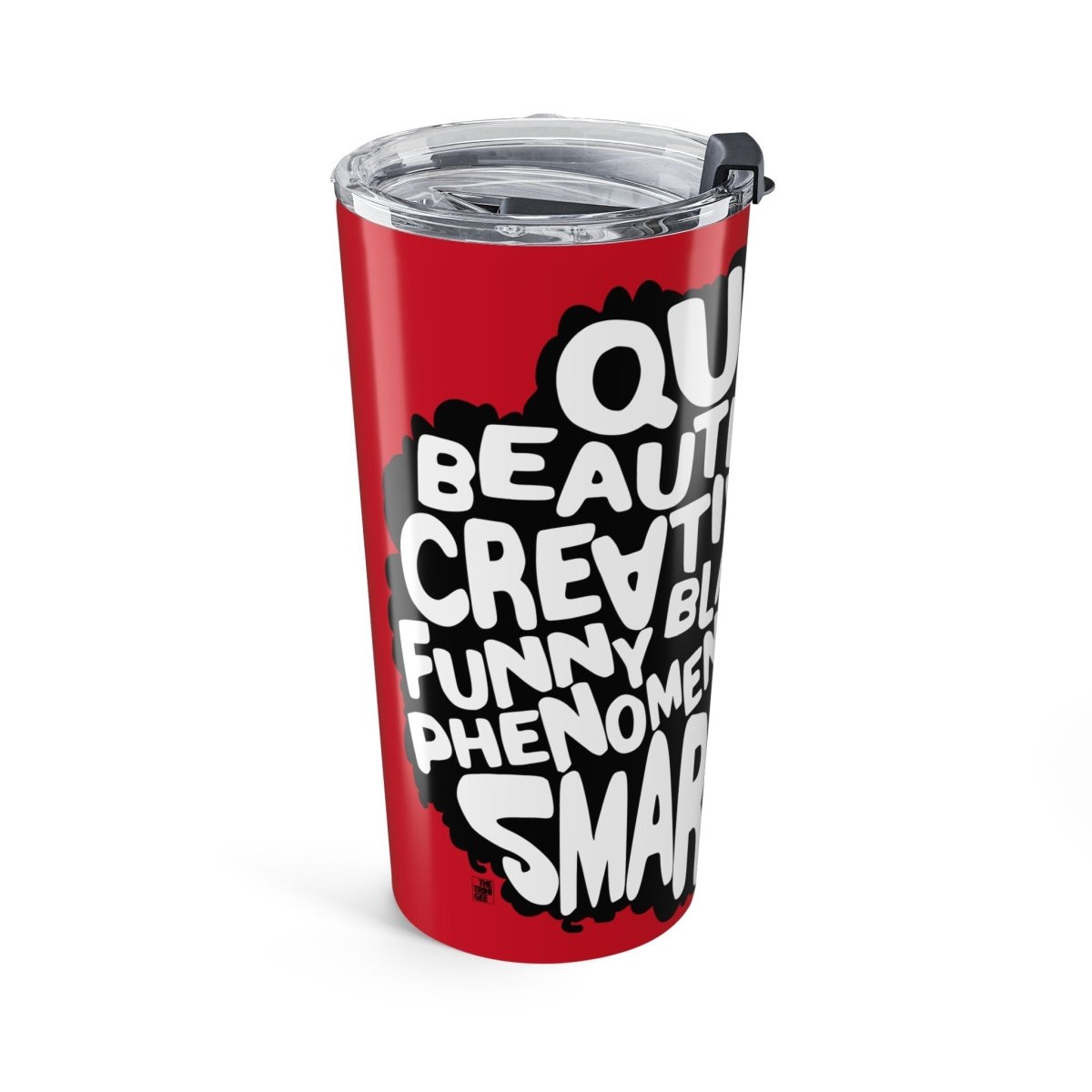 Afro Queen Tumbler - Afrocentric Art by The Trini Gee