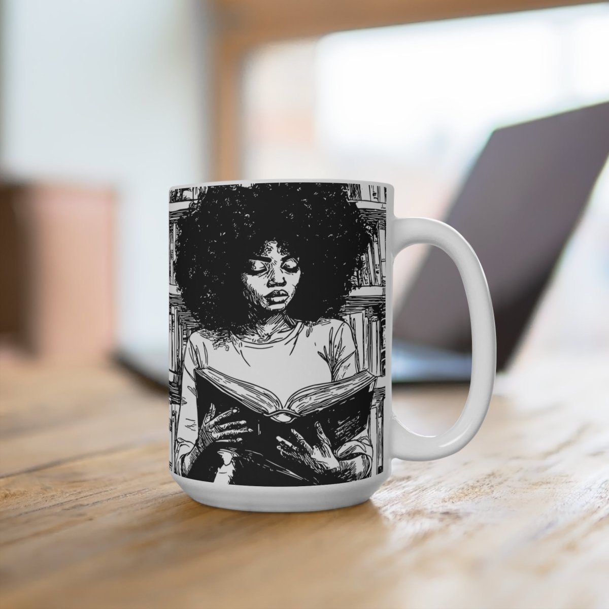 Afro Reading Mug - The Trini Gee