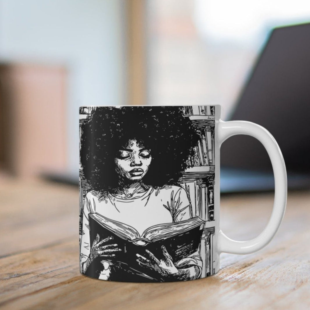 Afro Reading Mug - The Trini Gee