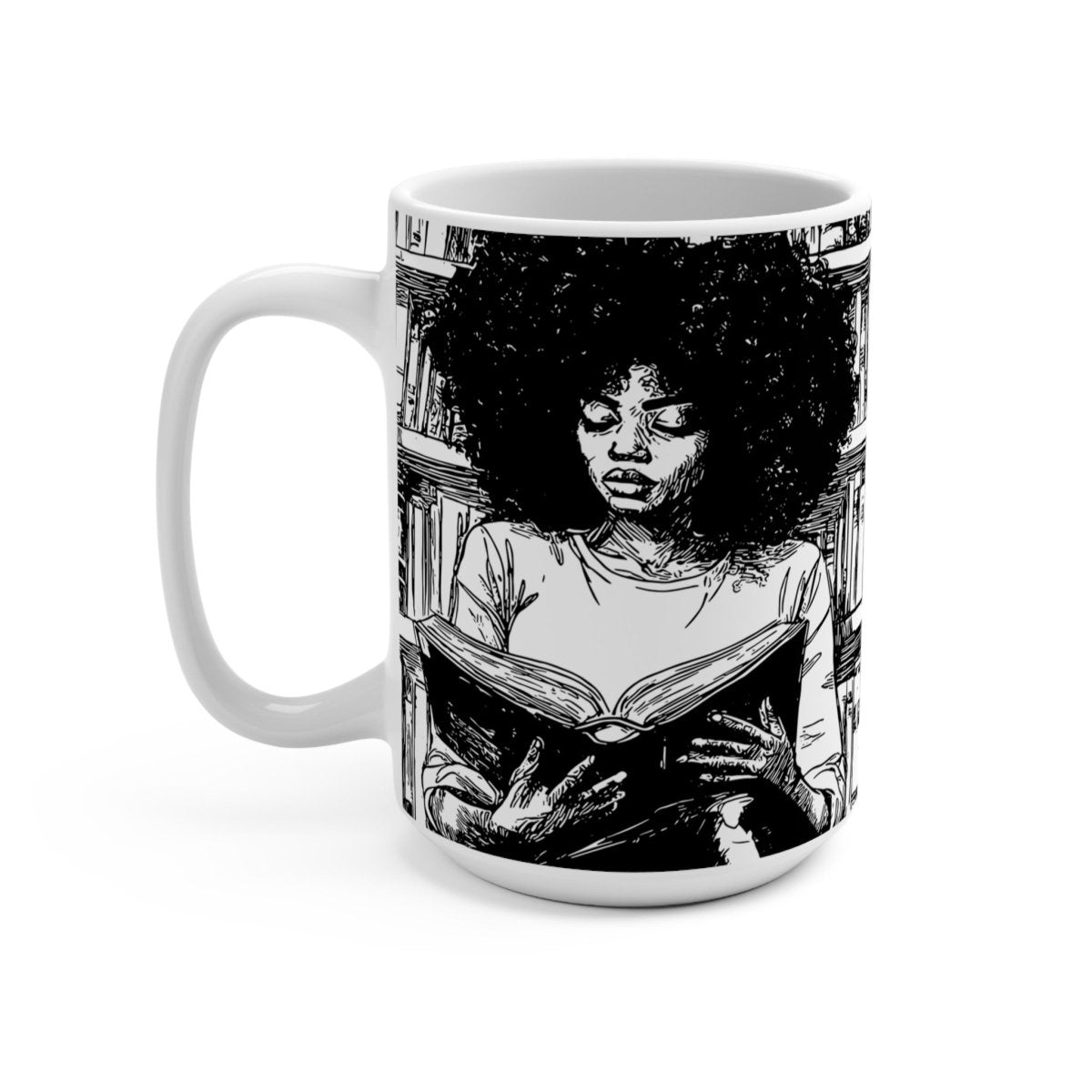 Afro Reading Mug - The Trini Gee