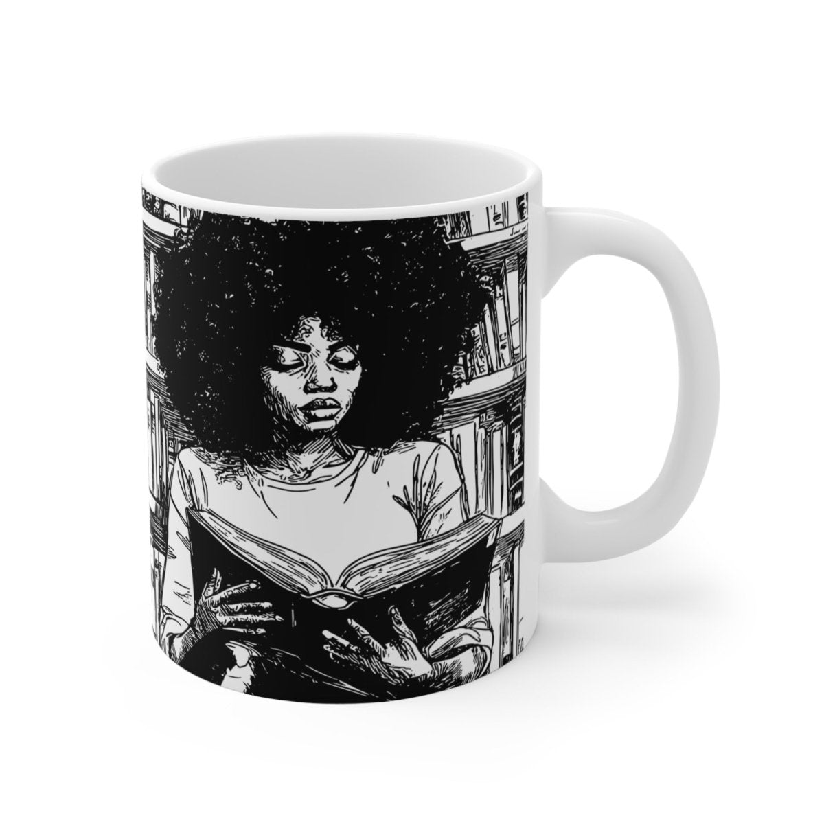 Afro Reading Mug - The Trini Gee
