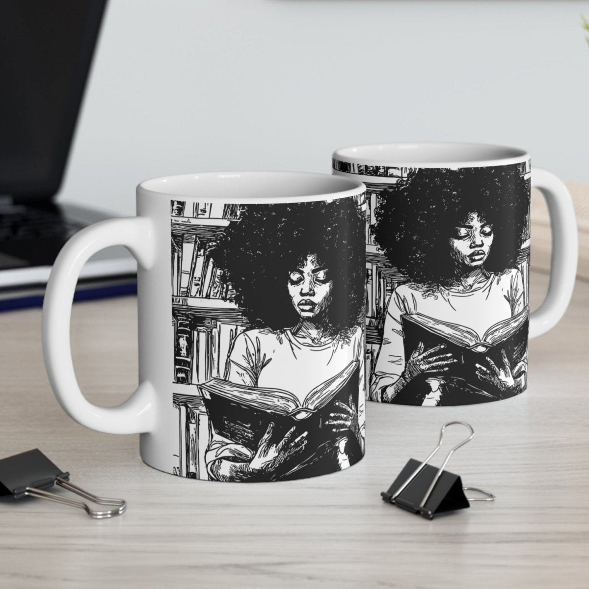 Afro Reading Mug - The Trini Gee