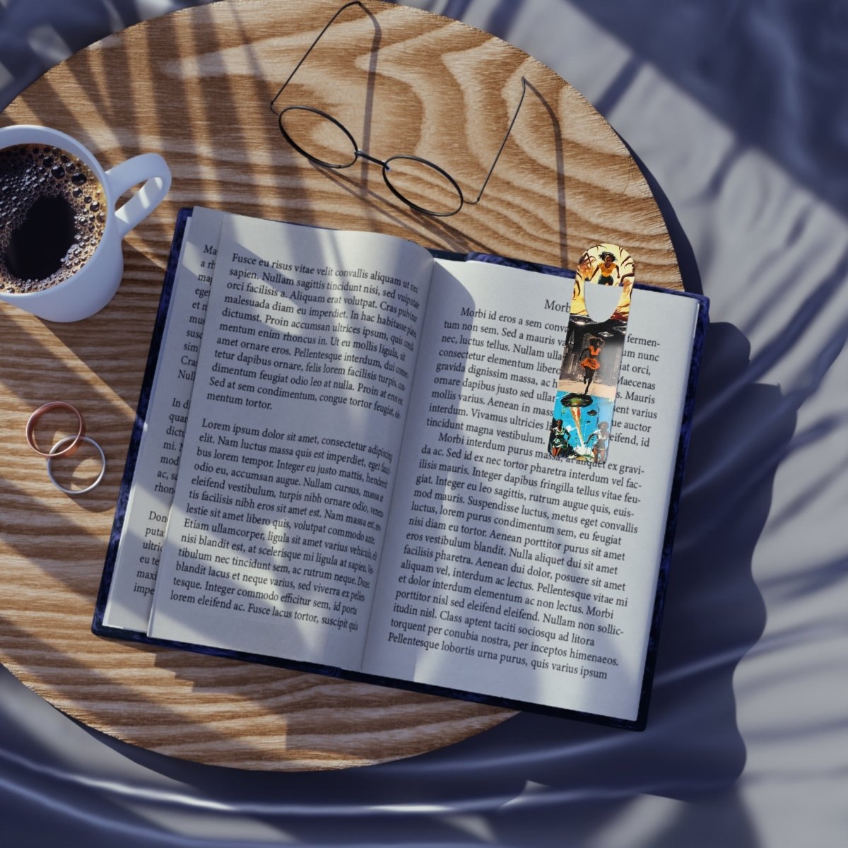 Afro Sci‑Fi Bookmark - Afrocentric Art by The Trini Gee