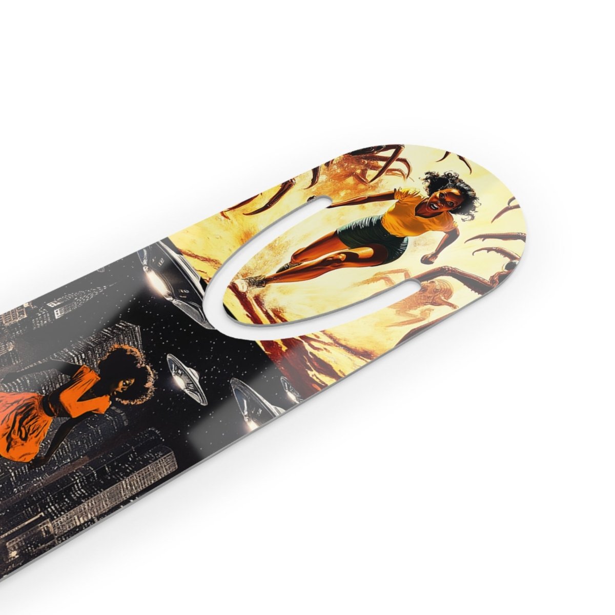 Afro Sci‑Fi Bookmark - Afrocentric Art by The Trini Gee