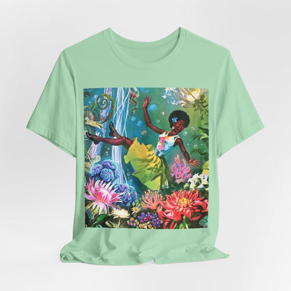 Afro Surreal Fantasy Shirt - Afrocentric Art by The Trini Gee