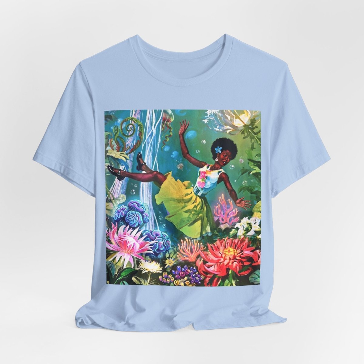 Afro Surreal Fantasy Shirt - Afrocentric Art by The Trini Gee