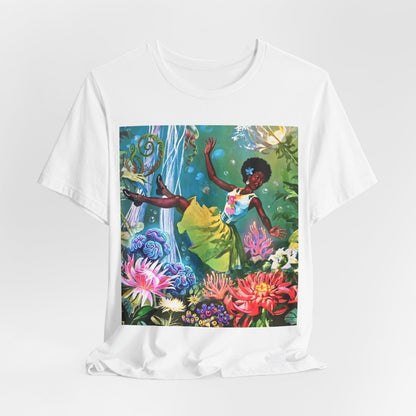 Afro Surreal Fantasy Shirt - Afrocentric Art by The Trini Gee